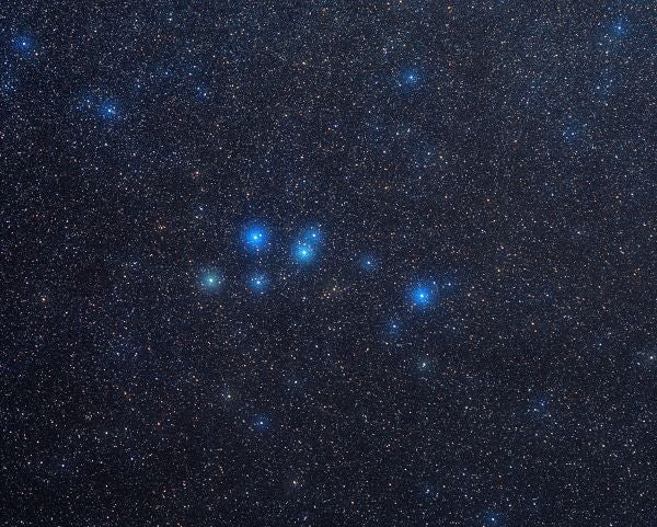 The constellation Delphinus