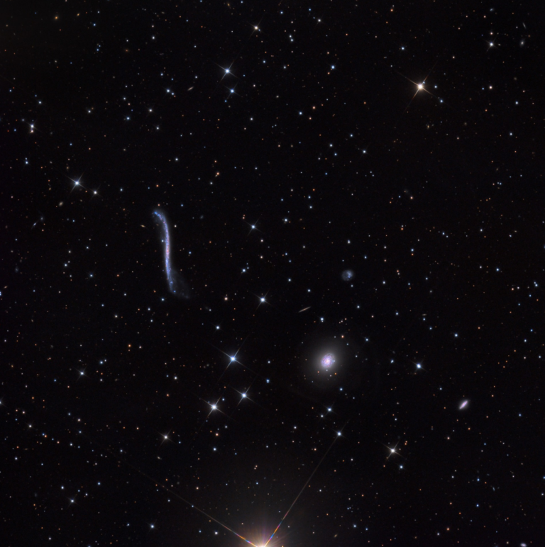 The Integral Sign Galaxy