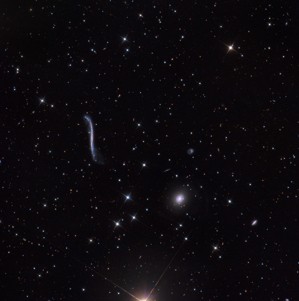 The Integral Sign Galaxy