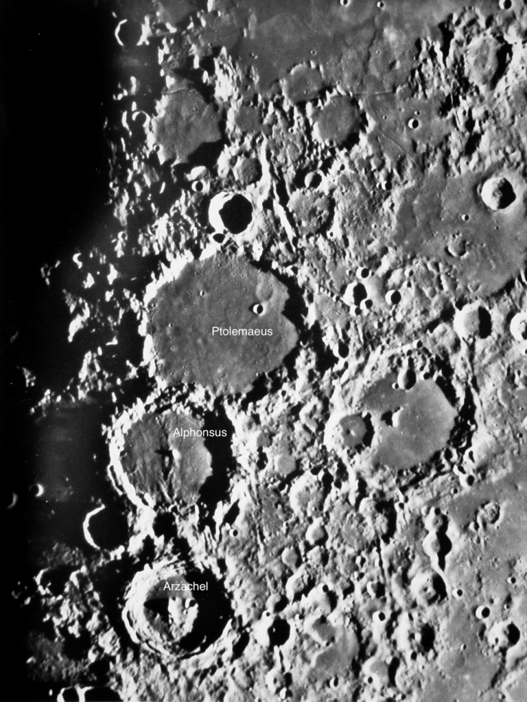 Ptolemaeus, Alphonsus, and Arzachel