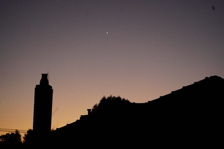 Venus as a morning star