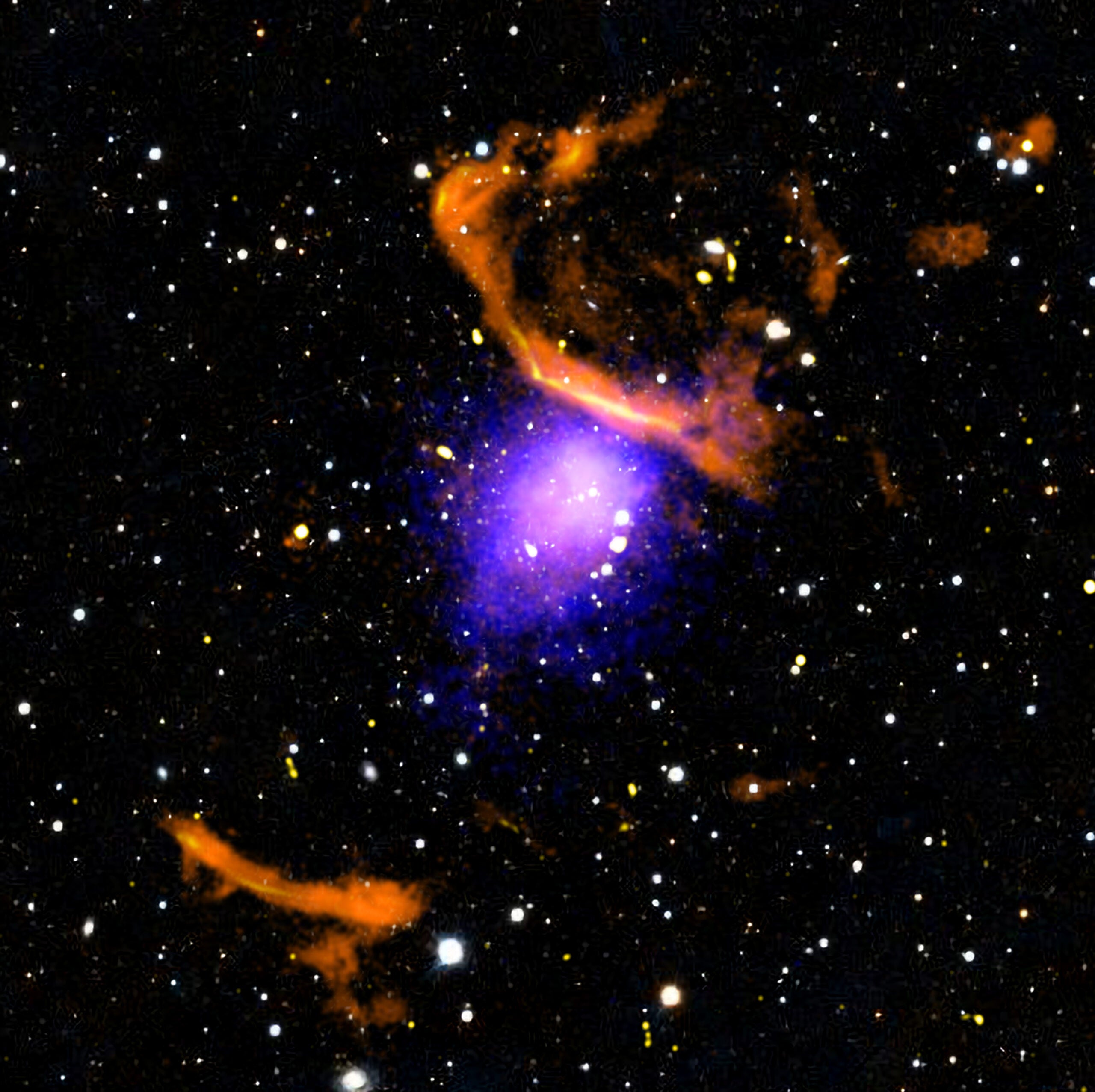 What Record-Breaking Glow Did the Latest Galaxy Cluster Pileup Create?