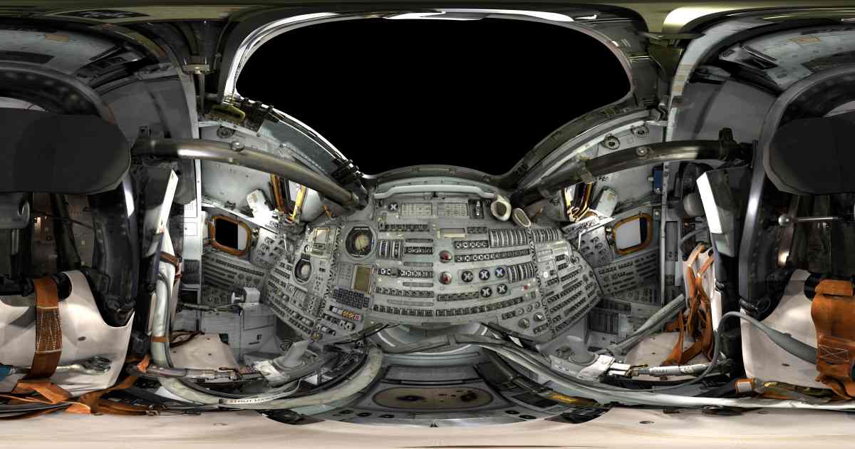 Here's your chance to see inside the Apollo 11 Command Module