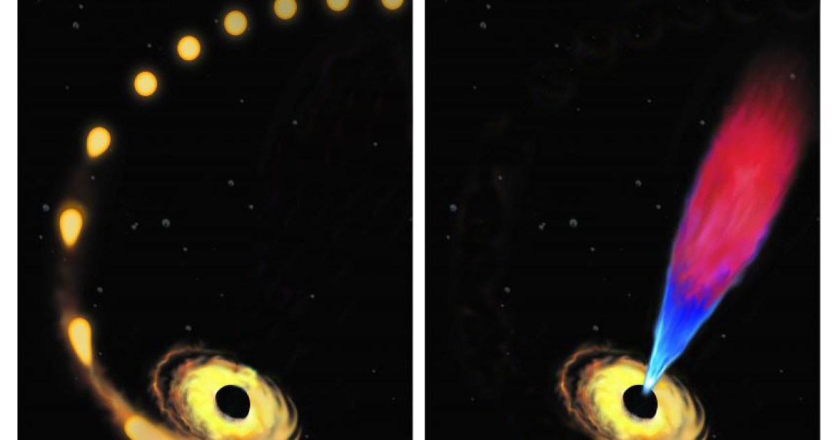 Supermassive black hole spotted snacking on a star | Astronomy.com