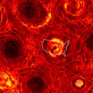 epithalon jupiter NASA's Juno probe just discovered a Texas-sized cyclone on Jupiter