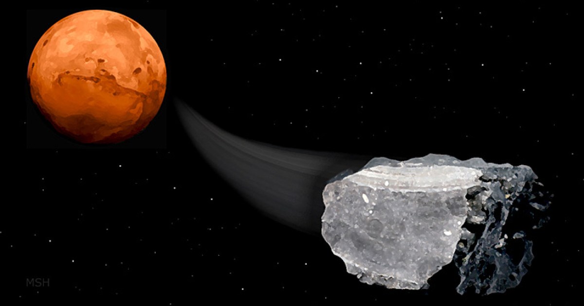 Mars Mets Scientists find methane in Mars meteorites | Astronomy.com