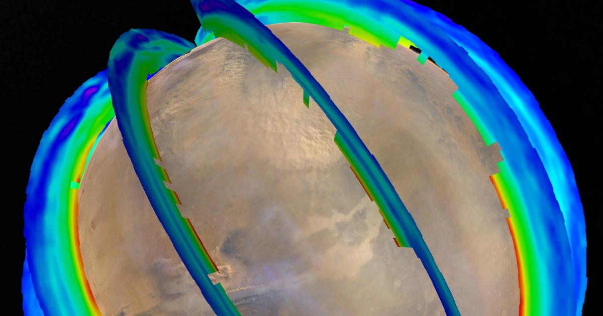 Seasonal dust storms sighted on the Red Planet