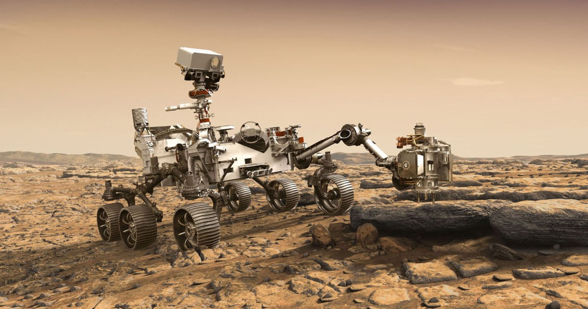 Check out NASA’s latest Mars rover