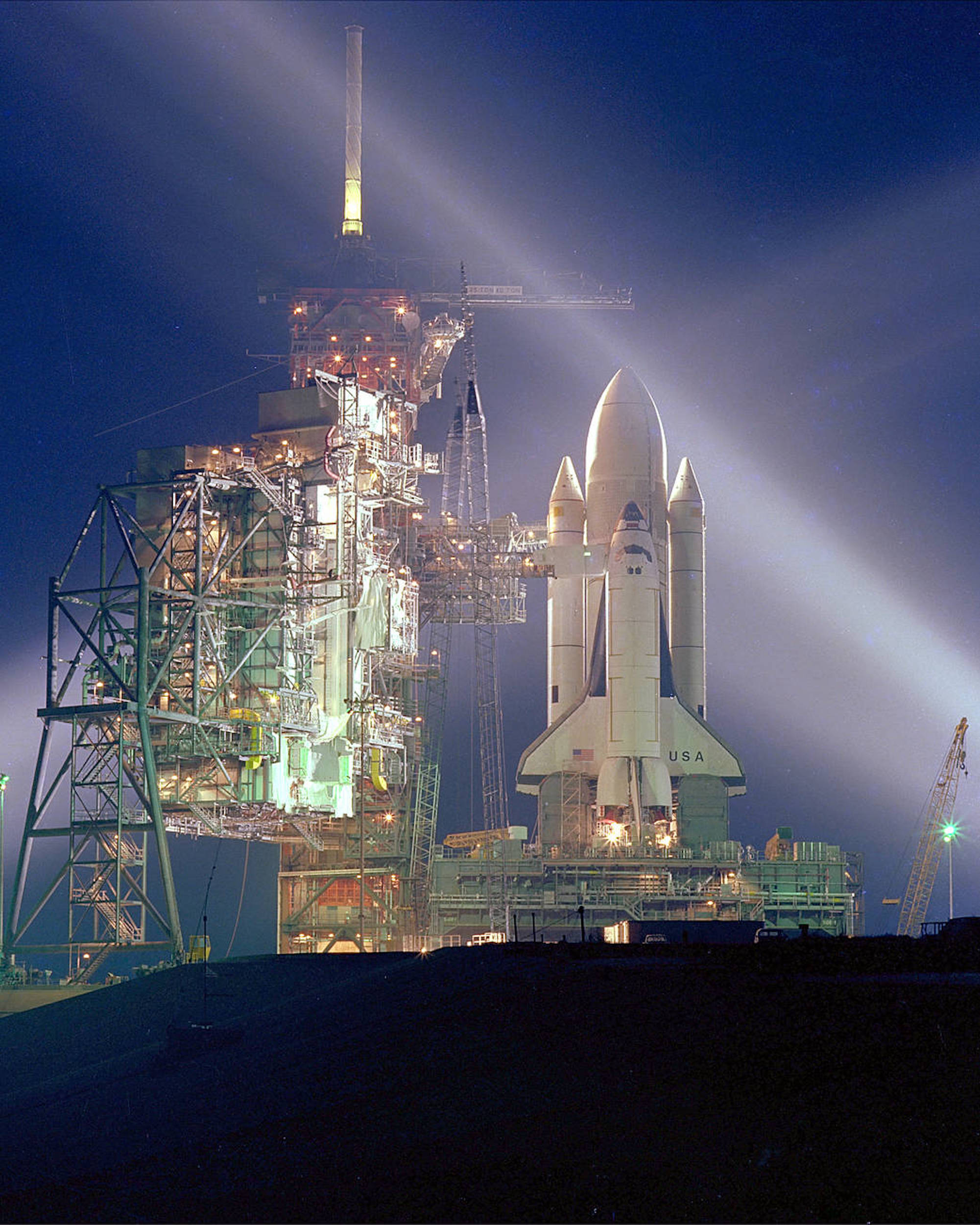 NASA Columbia スペースシャトル　模型 Space Shuttle Columbia (STS-107)
