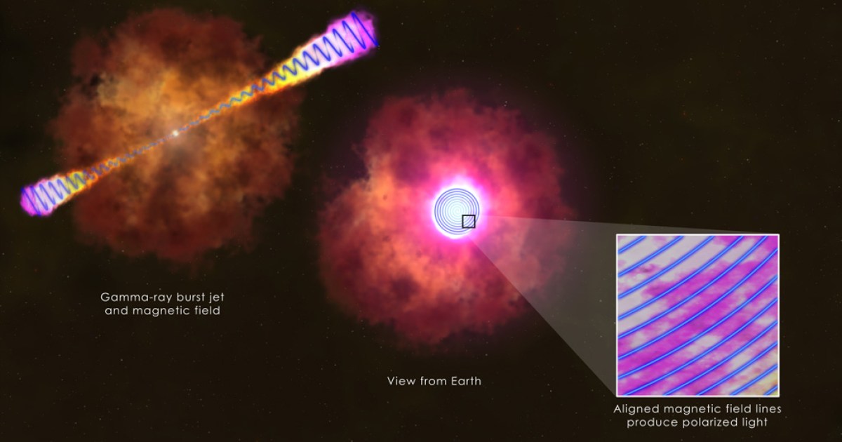 Glimpsing the infrastructure of a gamma-ray burst jet | Astronomy.com