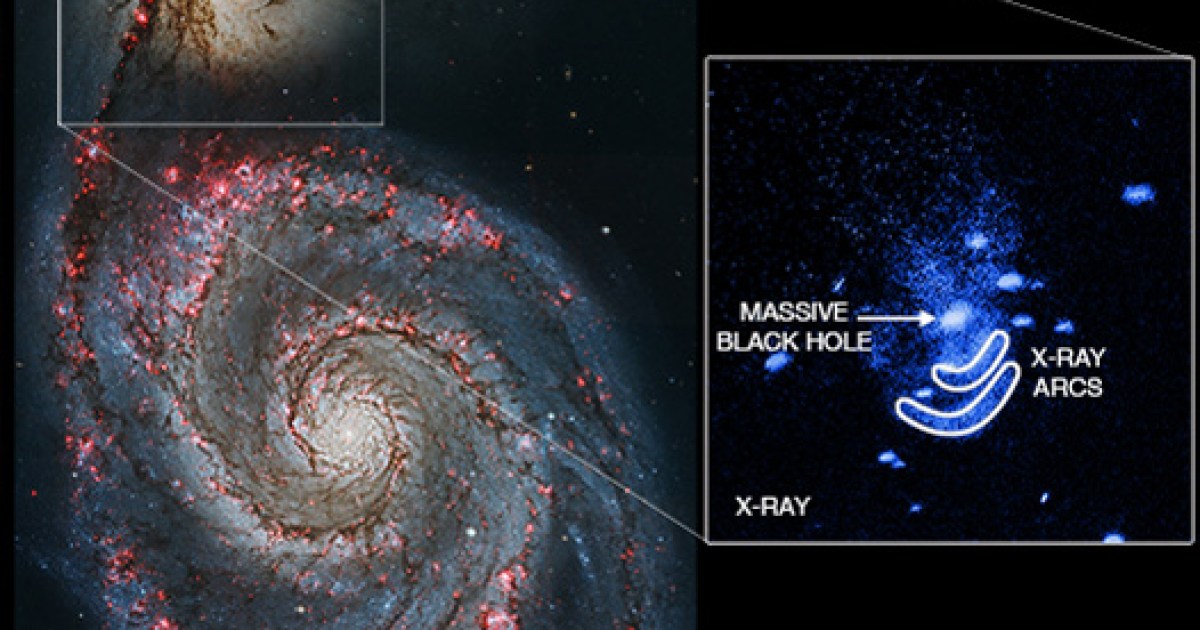 Chandra finds supermassive black hole burping nearby | Astronomy.com