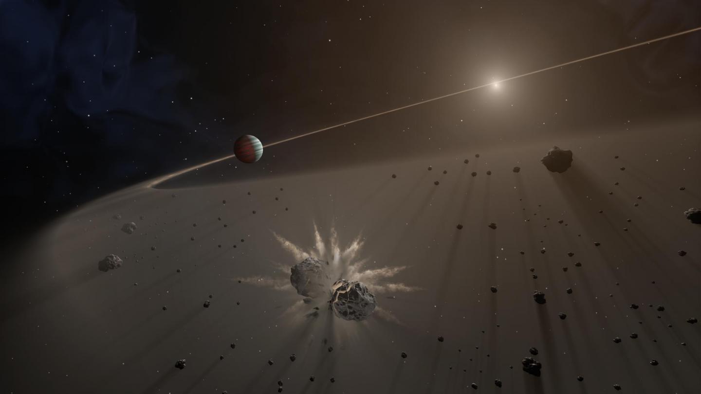 Astronomers discover chunk of planet's core around a dead star