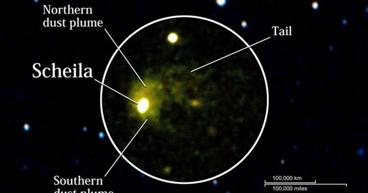 NASA's Swift and Hubble probe asteroid collision debris | Astronomy.com