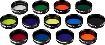 Orion Deluxe Set of 13 Color Eyepiece Filters