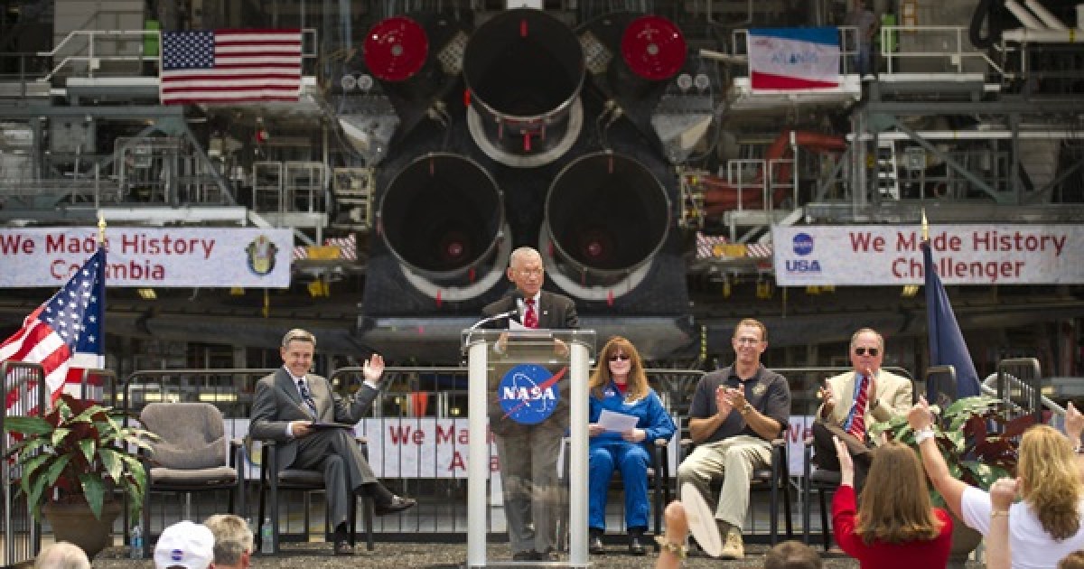 NASA announces new homes for shuttle orbiters after retirement ...