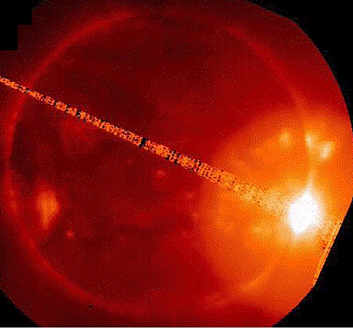 Superflare from GOES 12