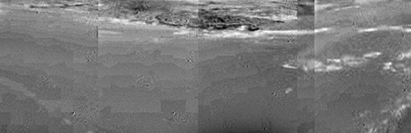 Huygens panorama, left half