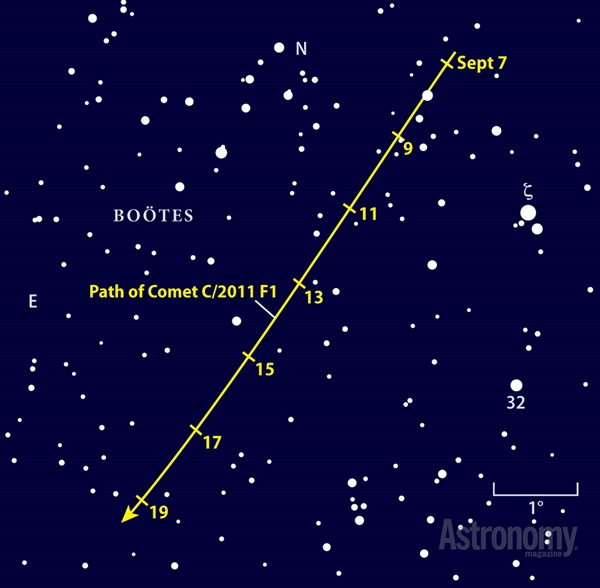 Comet-finder-chart