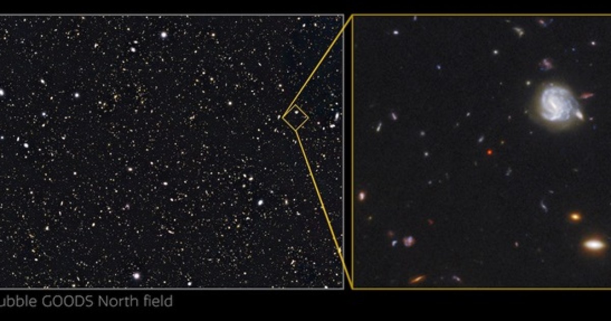Astronomers find 'missing link' black hole in the early universe
