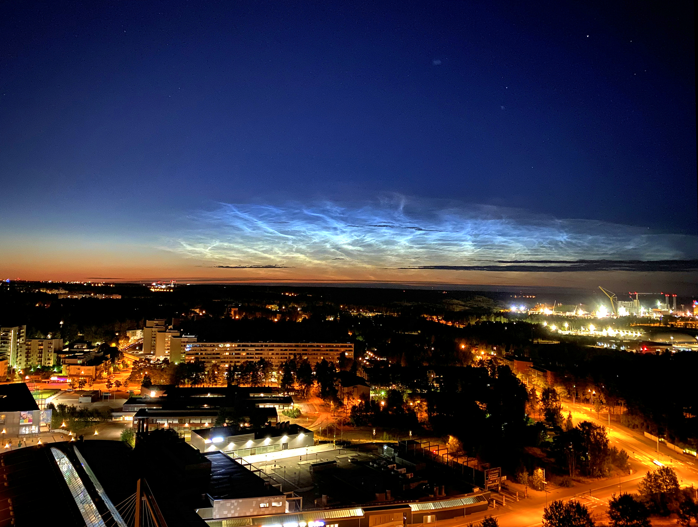Noctilucent clouds