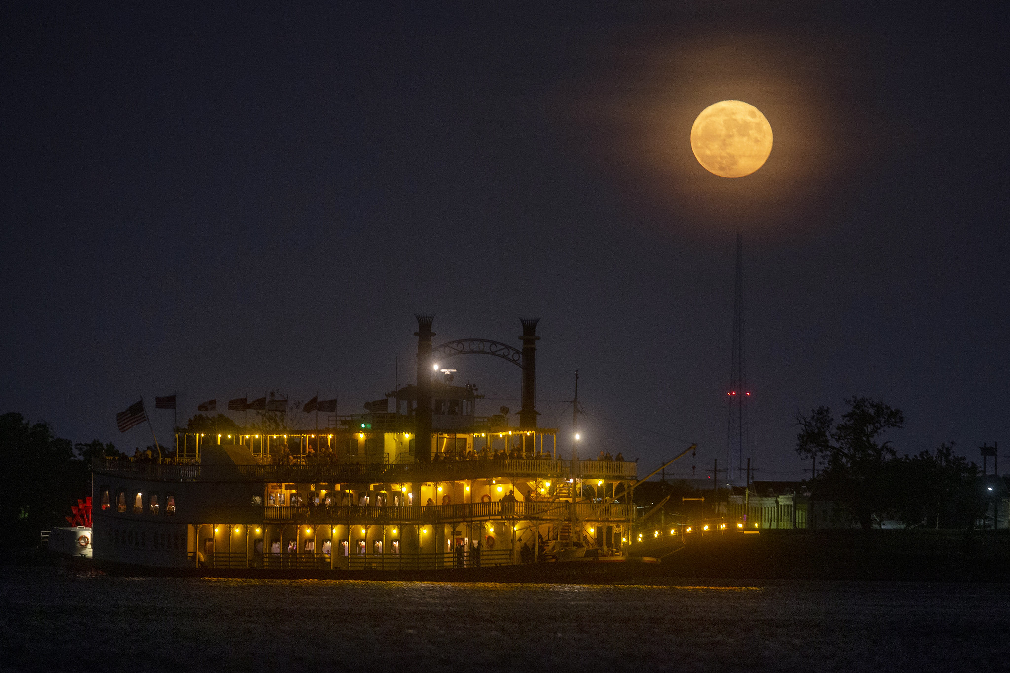 Full Moon over New Orleans
