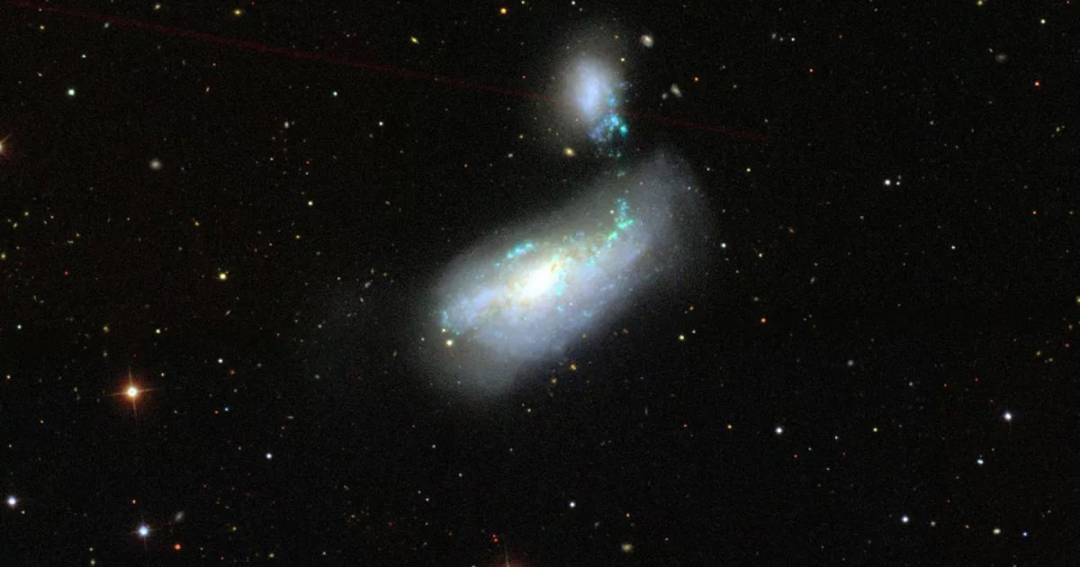 NGC 4485 and the Cocoon Galaxy