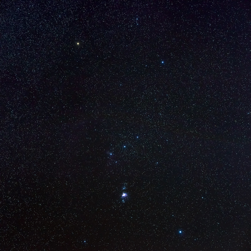 The constellation Orion