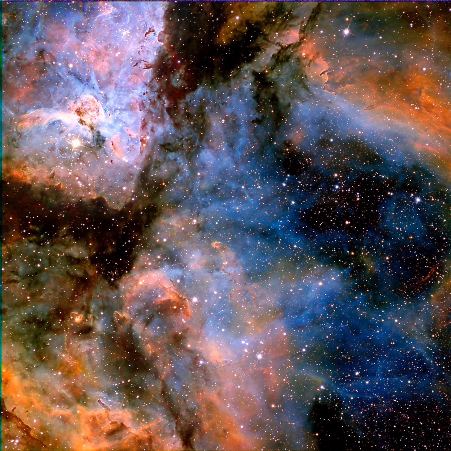 The Carinae Nebula (NGC 3372). Credit: Kevin Ritschel