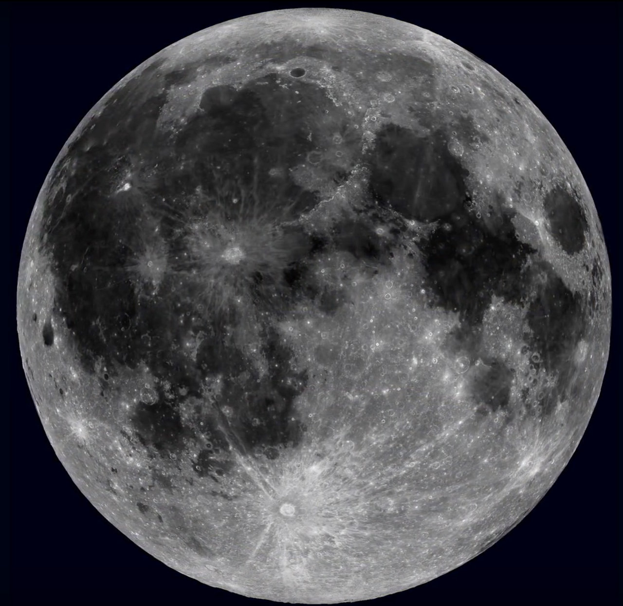 Every Full Moon, you can see the craters made famous in 2001: A