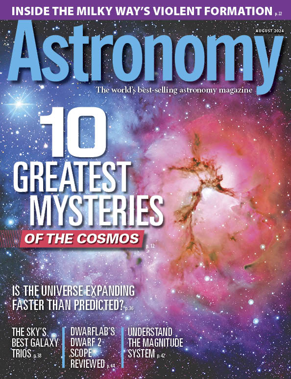 Astronomy magazine August 2024 cover