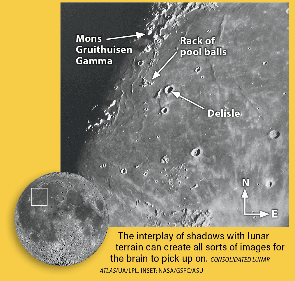Delisle and Mons Gruithuisen Gamma