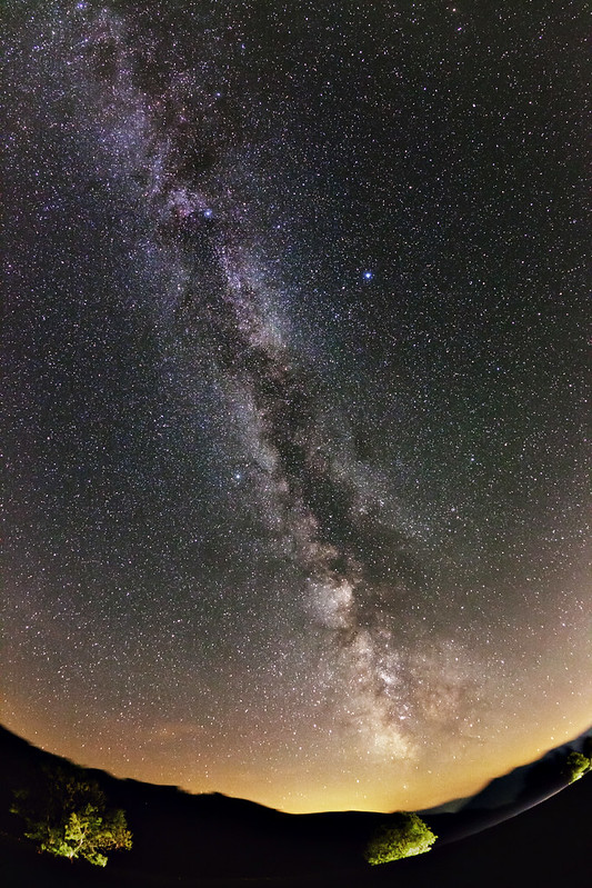 Milky Way and the Summer Triangle