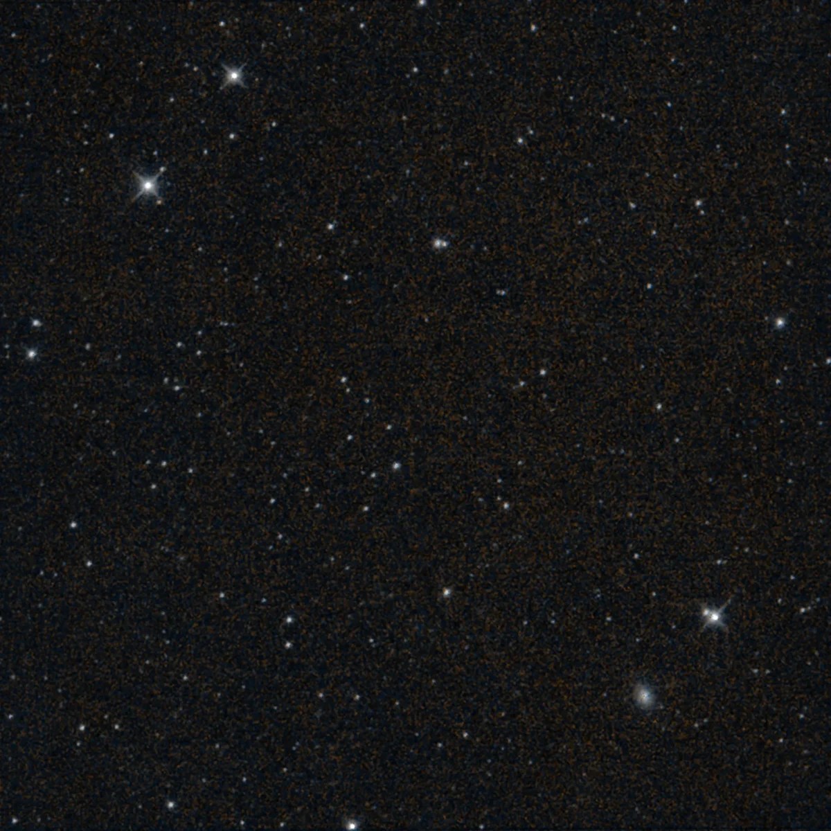 This final image captured by NASA’s NEOWISE shows part of the Fornax constellation in the Southern Hemisphere. This is the mission’s 26,886,704th exposure, taken by the spacecraft just before the mission’s survey ended.