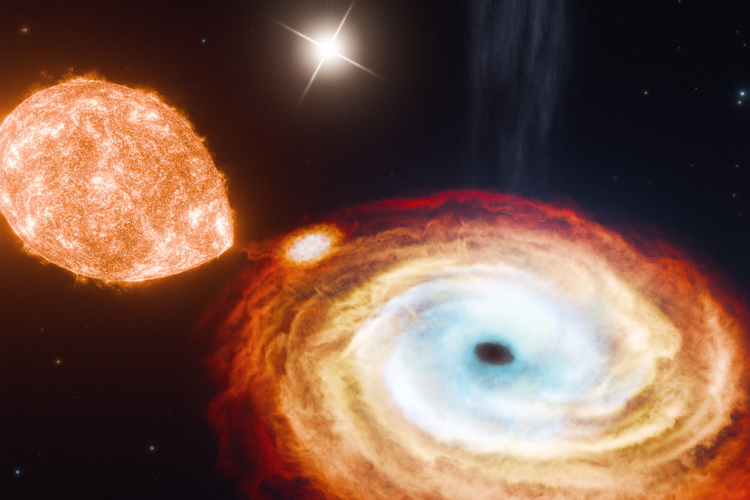 This famous black hole system is actually a triple