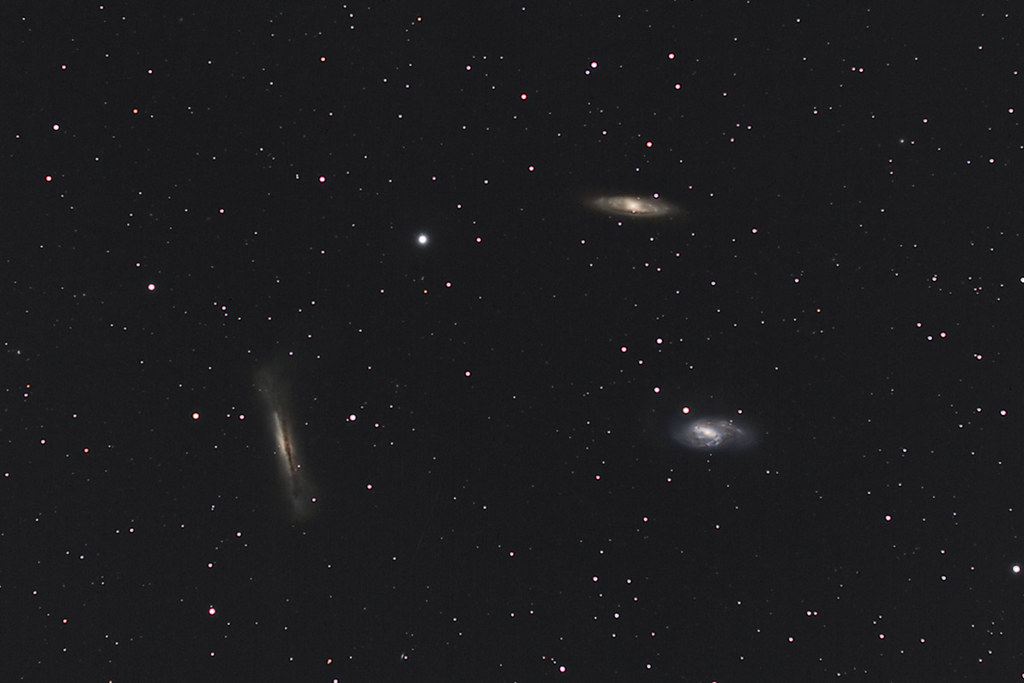 Leo Trio of galaxies