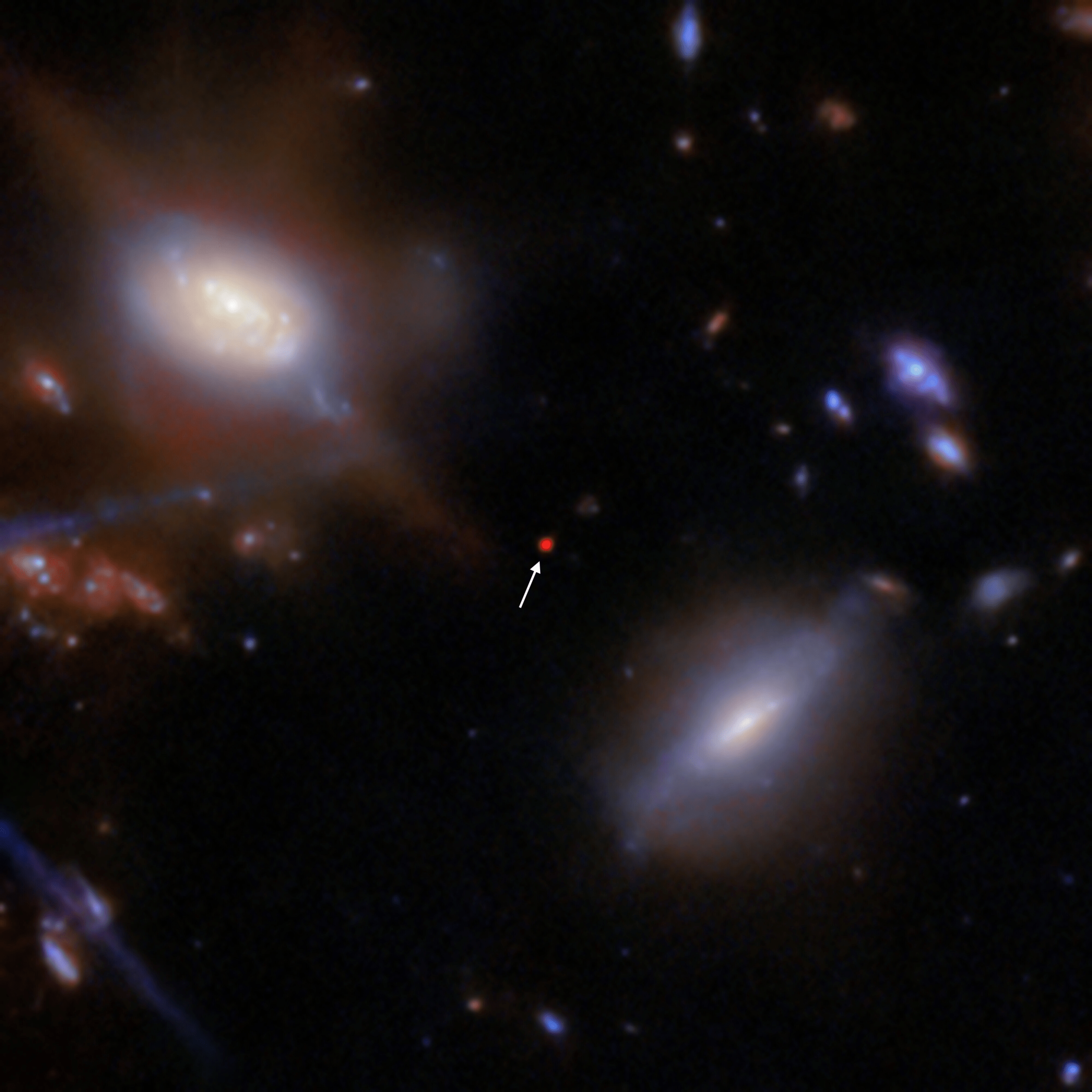 JWST spots the earliest galaxy yet clearing the universe's