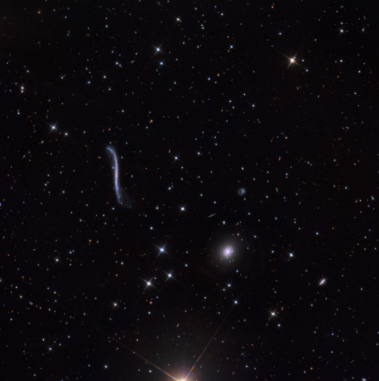 The Integral Sign Galaxy