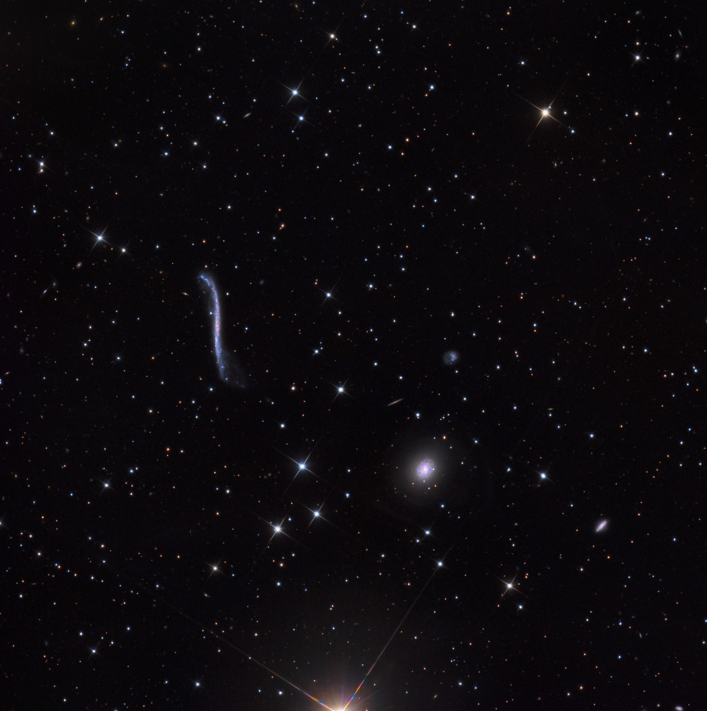 The Integral Sign Galaxy
