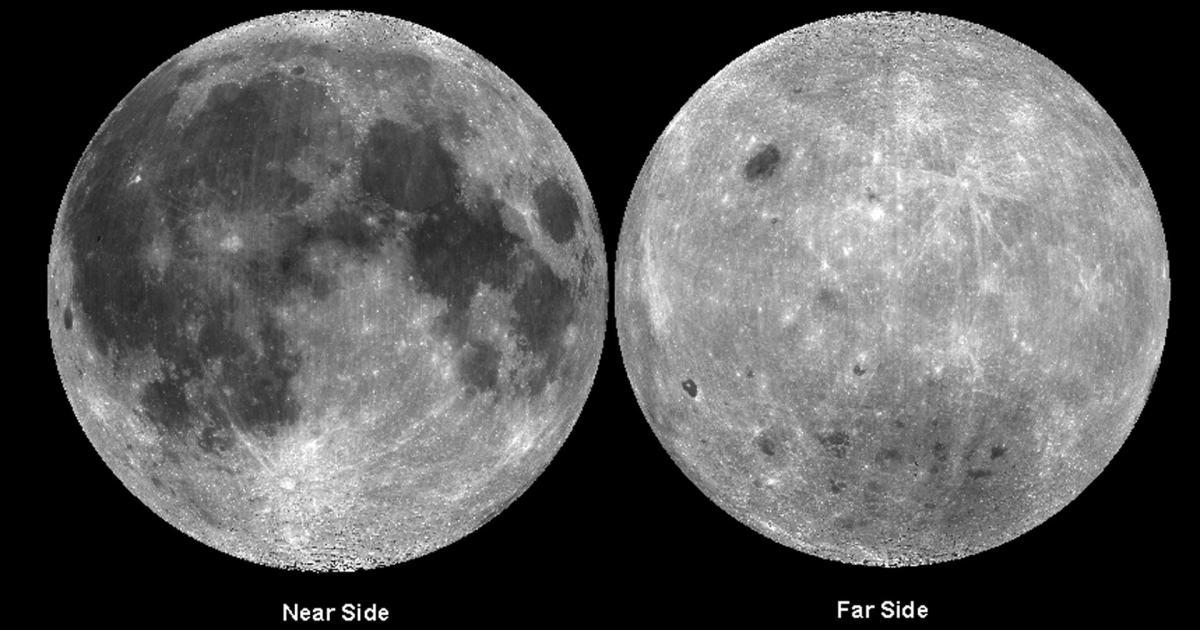 The Moon’s two different faces