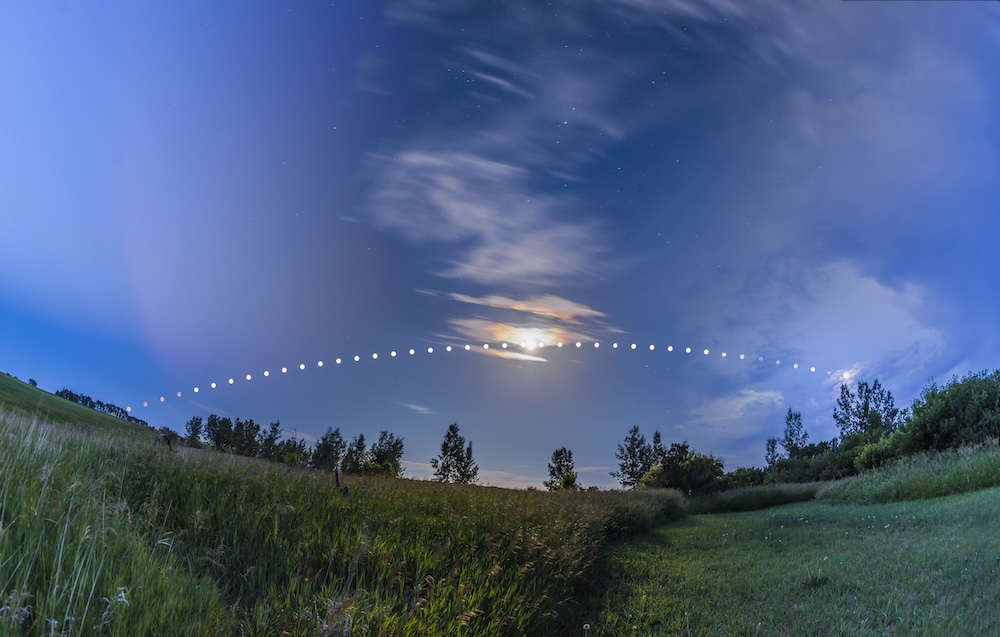Arc of the Summer Moon