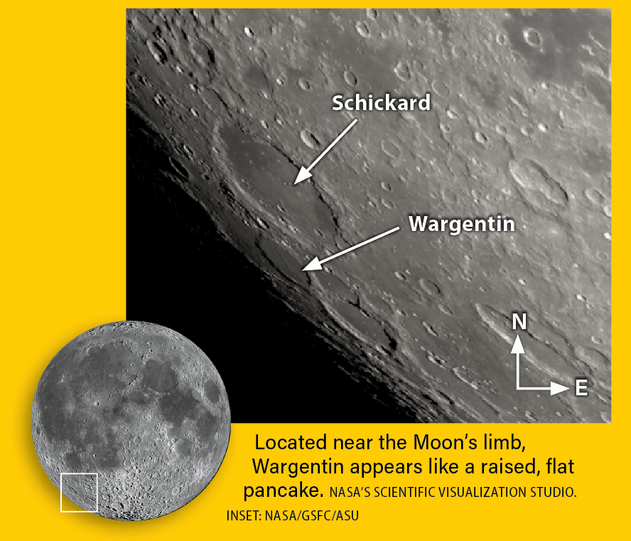 Wargentin Crater on the Moon