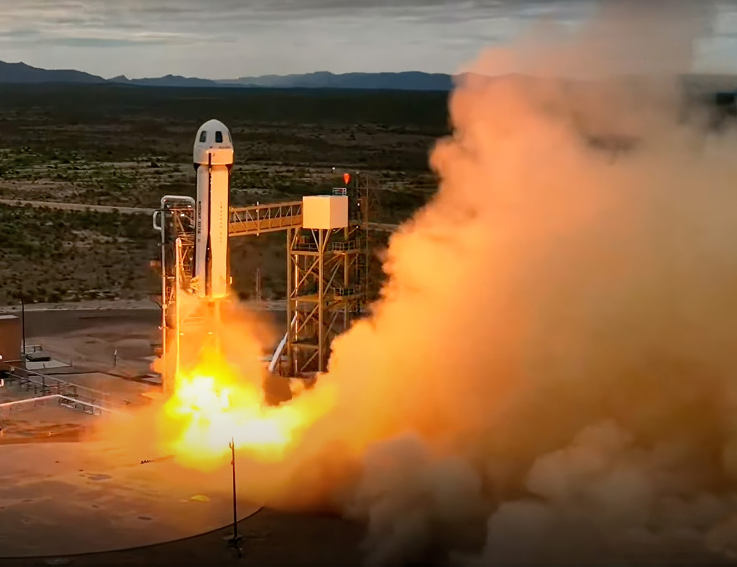 Blue Origin Shepard's Science Flight Launch