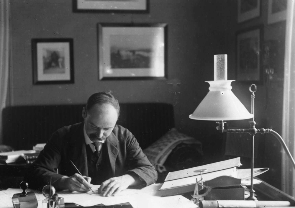 https://www.astronomy.com/wp-content/uploads/2025/10/Karl_Schwarzschild_in_his_working_place-e1759973951707.png