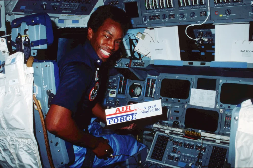 The beginning of Guion Bluford