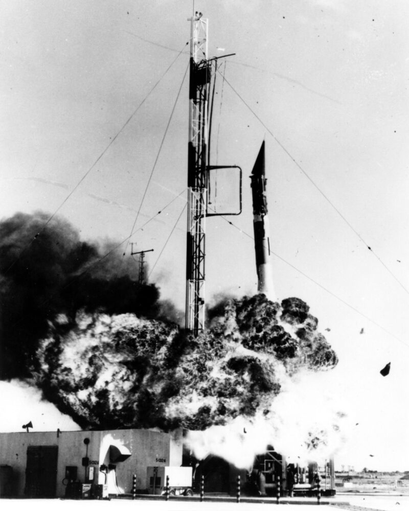 Dec. 6, 1957: Vanguard TV3 explodes