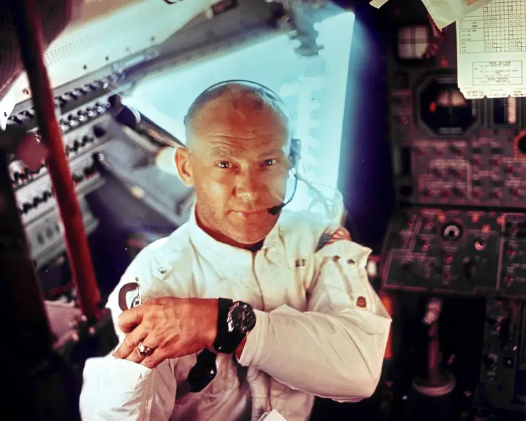 The start of Buzz Aldrin