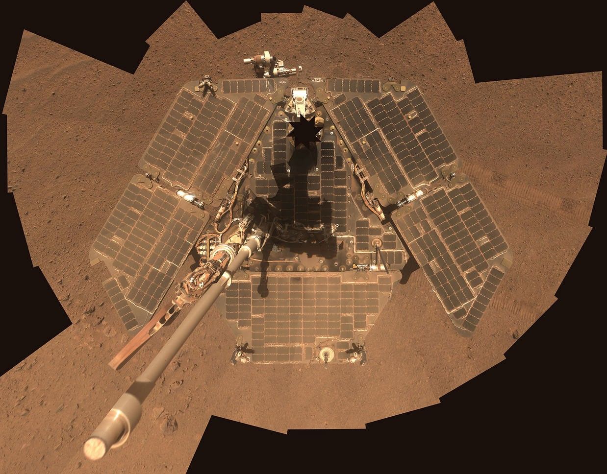 Jan. 25, 2004: Alternative lands on Mars