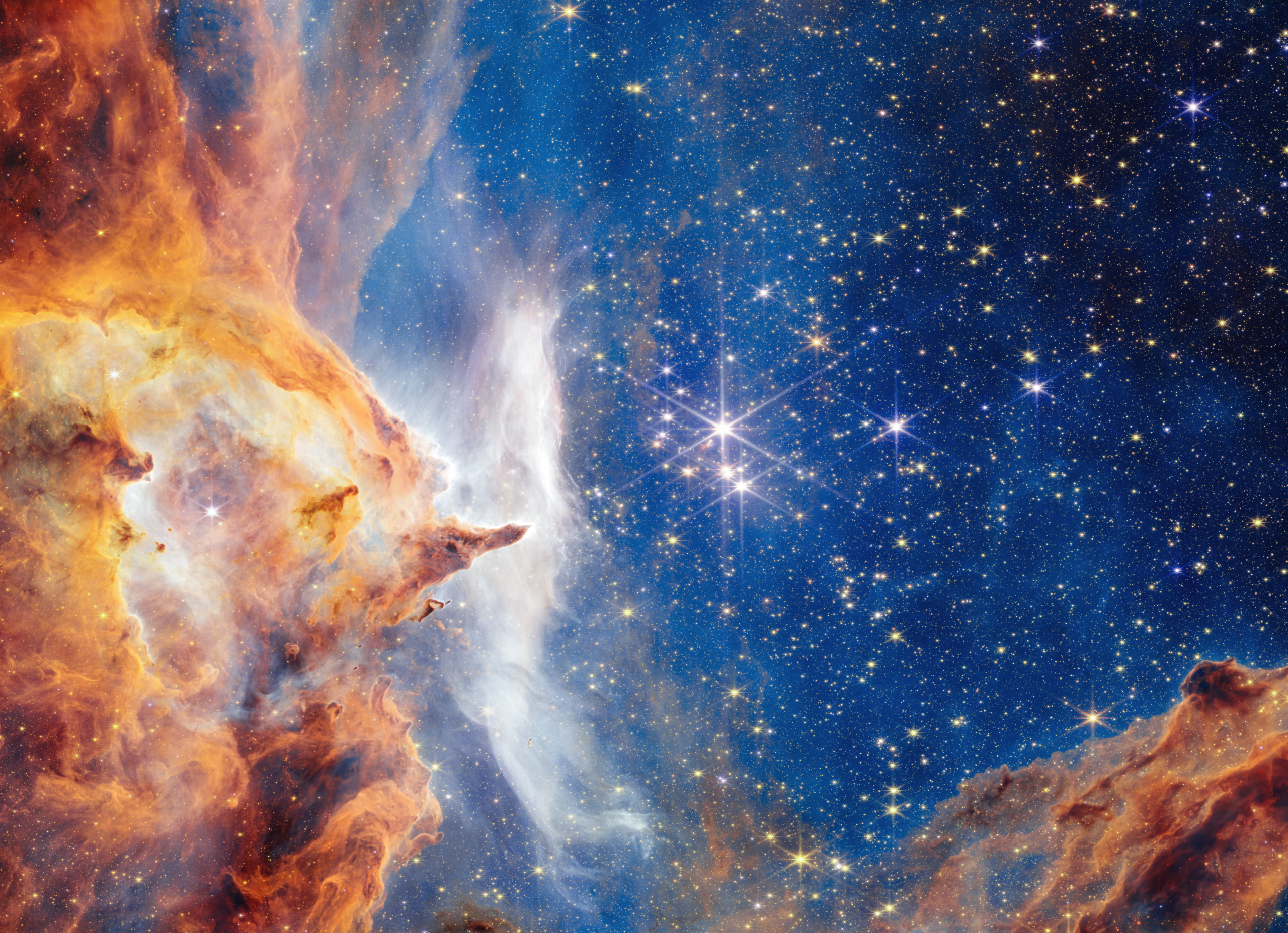 JWST uncovers the Lobster Nebula's firestorm of starbirth JWST uncovers the Lobster Nebula's firestorm of starbirth