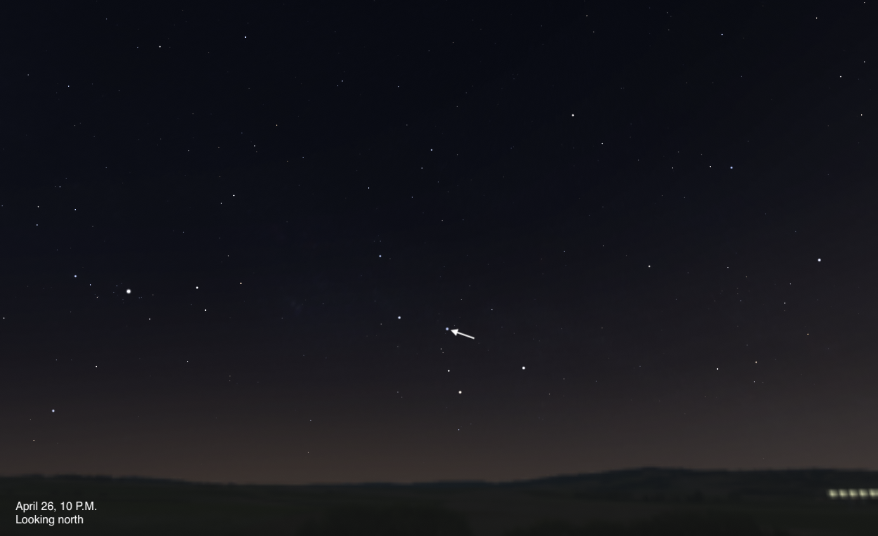 The Sky Today on Sunday, April 26: A look at enigmatic Gamma Cas