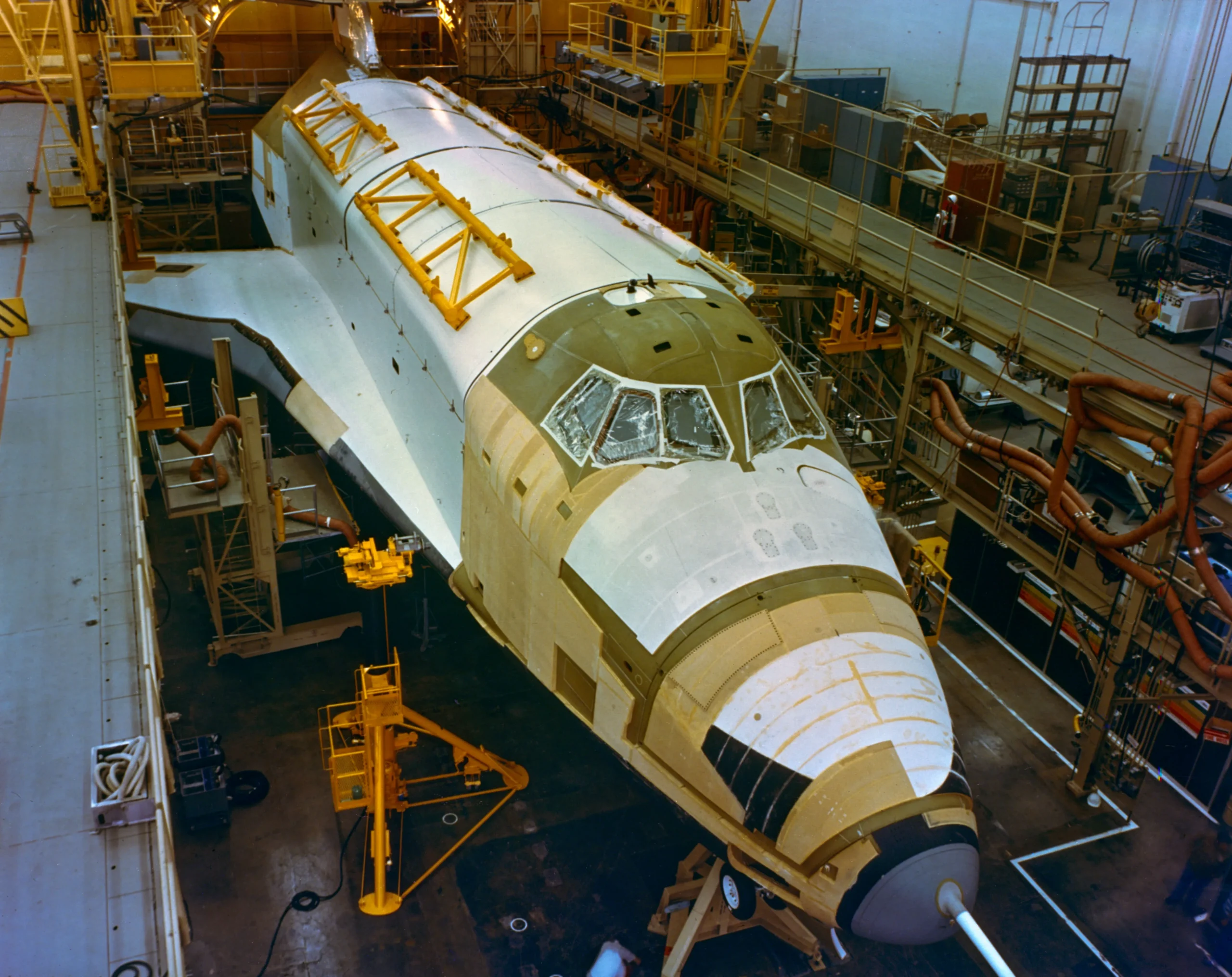 Columbia lifts of for the primary area shuttle mission
